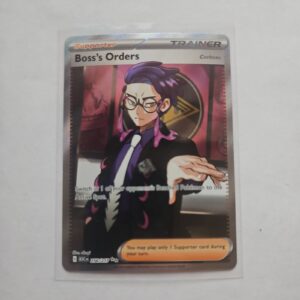 Ascended Heroes Boss’s Orders (Corbeau) 256/217 Full Art Trainer NM