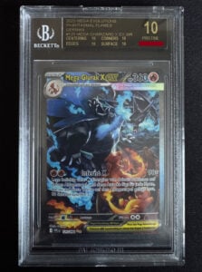 BGS BLACK LABEL 10 POP 1 – MEGA CHARIZARD GLURAK X EX SIR 125/094 (ENGLISH) 🔥