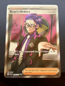 Boss’s Orders 256/217 Ultra Rare Full Art Pokemon TCG Ascended Heroes NM
