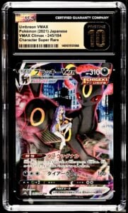 CGC 10 PRISTINE Umbreon VMAX 101/184 Japanese VMAX Climax GOLD LABEL Pokemon TCG