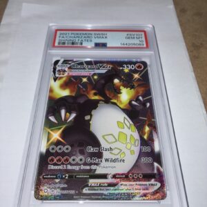 CHARIZARD VMAX POKEMON HOLO SHINING FATES SV 107/122 PSA 10 GEM MT