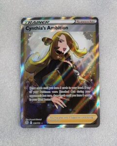 Cynthia’s Ambition 169/172 NM/M Swsh Brilliant Stars Full Art Trainer Pokemon