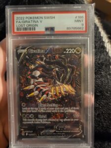 Giratina V (Alternate Full Art) 186/196 Swsh11: Lost Origin Holo