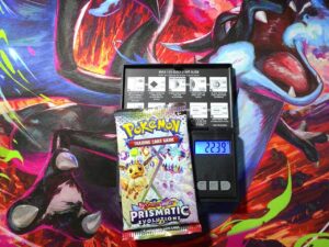 HEAVY! GOD PACK??? 22.39g Prismatic Evolutions Pokemon TCG Booster (SEALED)