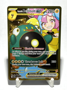 Iono’s Bellibolt ex 188/159 – SV: Journey Together – Full Art Hyper Rare – NM