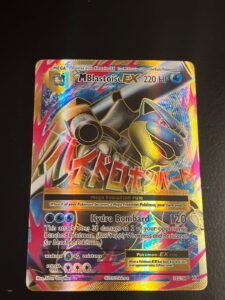 M Blastoise EX (Full Art) 102/108 Ultra Rare Holofoil XY – Evolutions NM