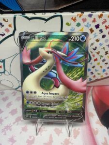 Milotic V 179/192 SWSH Rebel Clash Full Art Ultra Rare Holo Pokemon TCG NM