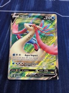 Milotic V (Full Art) 179/192 Holo Ultra Rare SWSH02: Rebel Clash NM English