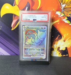 PSA 10 Mewtwo VSTAR 079/078 Pokemon GO Rainbow Secret Rare Pokemon Card