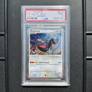 PSA 9 Pokémon 2011 Call Of Legends Rayquaza Holo SL10 “Mint” Rare Vintage