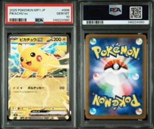 Pikachu ex PSA10 Corocoro Ver 00623 Card Pokemon Collectible