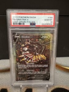 Pokemon 2022 Giratina V 186/196 Alt Art Lost Origin PSA 10 ITA