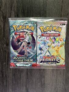 Pokemon 36 Booster Pack Lot | Prismatic Evolution, Journey Together, Black Bolt.
