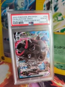 Pokemon Card Blastoise Vmax Starter Set Sword Shield Turtok Japanese PSA 10