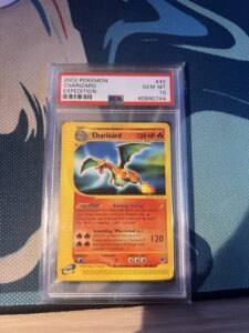 Pokémon Charizard 40/165 Expedition Base Set PSA 10 Rare Regular 2002 English