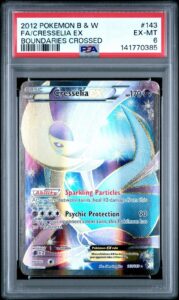 Pokemon Cresselia EX 143 Full Art 143/149 Boundaries Crossed Holo EX Mint