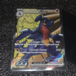 Pokémon Cynthia’s Garchomp EX Full Art Promo Holo Card 204 SVP Scarlet & Violet