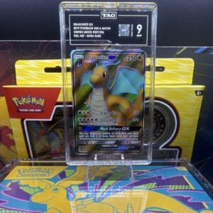 Pokémon Dragonite GX Unified Minds Full Art Ultra Rare Holo TAG 9 #229/236 2019