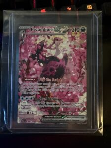 Pokémon Fezandipiti EX Full Art Holo Rare Basic Card 288/217 ASC