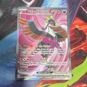 Pokémon Fezandipiti EX Ultra Rare Full Art Holo Sv: Shrouded Fable 084/064