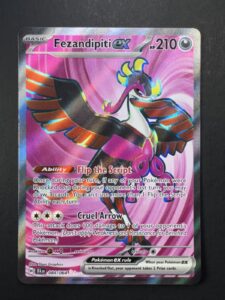 Pokemon: Fezandipiti ex Ultra Rare Full Art Holo 084/064 Shrouded Fable