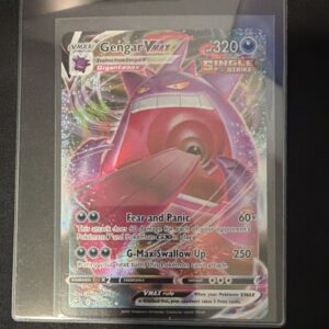 Pokémon Gengar VMAX Swsh08 Fusion Strike 157/264 Ultra Rare Full Art Holo
