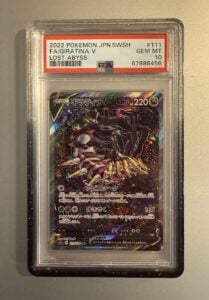 Pokemon Giratina V Lost Abyss Japanese Full Alt Art #111 PSA 10 Gem Mint