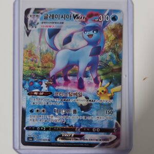 Pokémon Glaceon VMAX 091/069 S6a Eevee Heroes Full Art Secret Rare Holo Korean