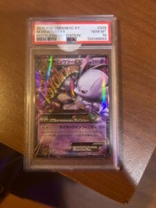 Pokémon Japanese M Mewtwo EX 028/059 Red Flash Holo 1st Ed. PSA 10 GEM MINT