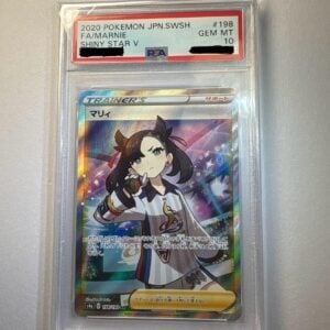 Pokemon Marnie S4a Shiny Star V Trading Card 198 190 SR Rare Authentic