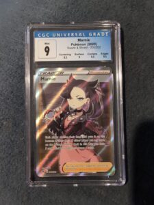 Pokémon Marnie Trainer Card TCG Full Art Sword & Shield 200/202