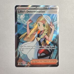 Pokémon Me01: Mega Evolution Lillie’s Determination 169/132 Ultra Rare Full Art…