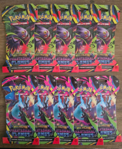 Pokemon Mega Evolution Phantasmal Flames 10x Sleeved Booster Pack NEW/MINT
