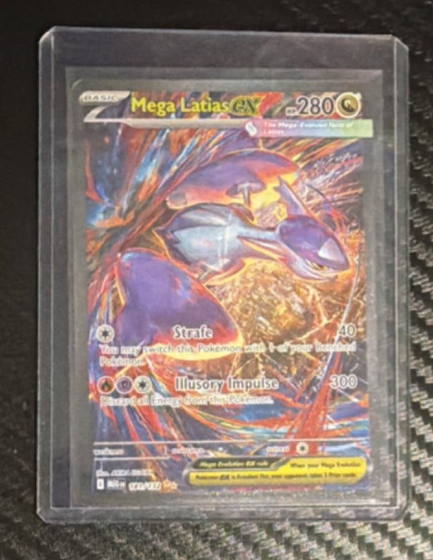 Pokémon Mega Latias EX Full Art Holo Me01 181/132 SIR 280HP English