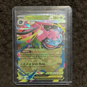 Pokémon Mega Venusaur EX 380 HP Stage 2 Me01 Full Art Holo Mega Rare 013 English
