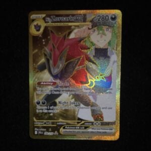 Pokémon N’s Zoroark EX Full Art Hyper Rare Holo 189/159 SV09 280 HP Trade