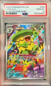 Pokemon Phantasmal Flames Ludicolo Illustration Rare 095/094 PSA 10 Gem Mint