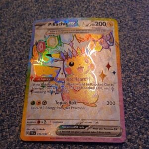 Pokemon Pikachu EX 219/191 Full Art Holo Card Gem Mint