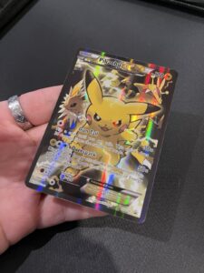 Pokémon Pikachu EX Full Art Promo XY124 Holo Black Star XY Card