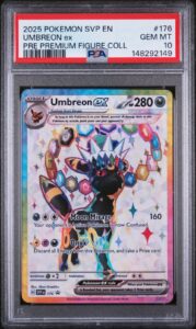 Pokemon Prismatic Premium Figure Collection Umbreon ex #176 Promo PSA 10