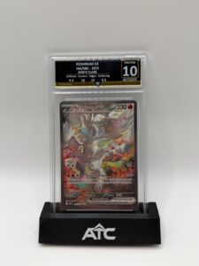Pokemon Reshiram ex 166/086 White Flare GetGraded Pristine 10 Full Art