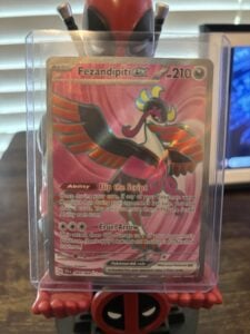 Pokemon SV Shrouded Fable Fezandipiti EX & Munkidori EX full Art