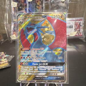 Pokémon Salamence GX Full Art Promo Holo SM139 250 HP Card
