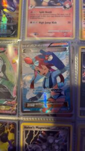 Pokémon Skyla Full Art Ultra Rare Holo 149/149 Boundaries Crossed Trainer Card