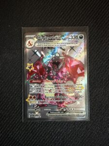 Pokemon TCG Charizard EX SVP074 Black Star Promo Card, NM Shiny Full Art Mint