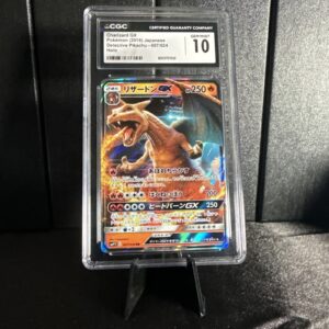 Pokemon TCG – Japanese – Detective Pikachu – Charizard GX 007/024 – CGC 10