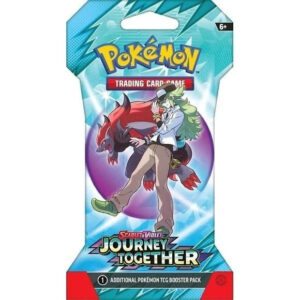 Pokemon TCG: Journey Together Scarlet & Violet Booster Pack Factory Sleeved