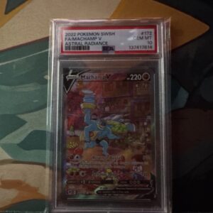 Pokémon TCG Machamp v #172 Astral Radiance PSA 10 Full Art