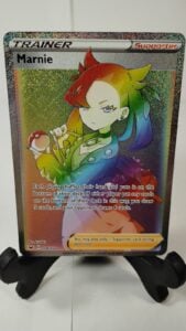 Pokémon TCG Marnie 208/202 Sword & Shield Secret Rare Rainbow Full Art Trainer
