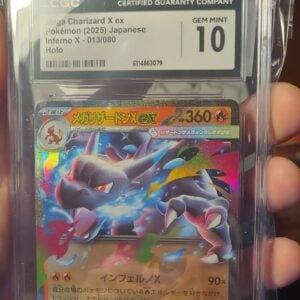 Pokémon TCG Mega Charizard X EX M2: Inferno X Double Rare Holo CGC 10 013/080 JP